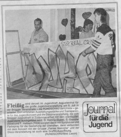 1987 Ausstellung mit Tricks